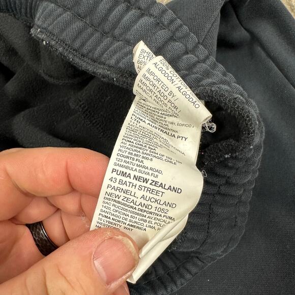 Puma SE Way 1 DE-91074 Herzogenaurach Jogger Sweat Pants Mens XL Black Pockets - Picture 5 of 10